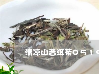 清凉山普洱茶0519/2023080136360