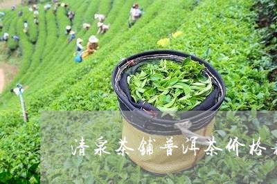 清泉茶铺普洱茶价格表和图片/2023110746172