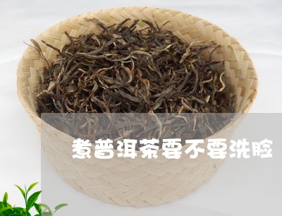 煮普洱茶要不要洗脸/2023071071048