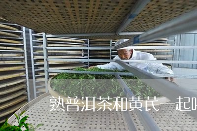 熟普洱茶和黄芪一起喝可以吗/2023052733834