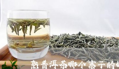 熟普洱茶哪个寨子的好/2023062436171