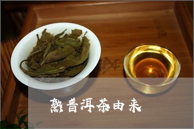 熟普洱茶由来/2023042735317