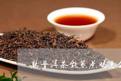 熟普洱茶能蒸煮吗怎么煮/2023121828591