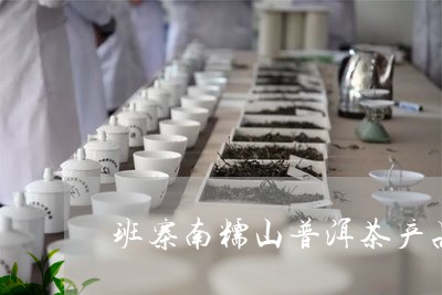 班寨南糯山普洱茶产品卖点/2023121802514