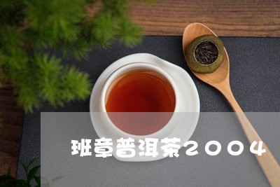 班章普洱茶2004/2023091490825