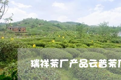 瑞祥茶厂产品云普茶厂/2023092197382