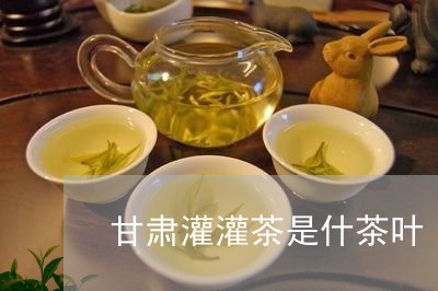 甘肃灌灌茶是什茶叶/2023041881724