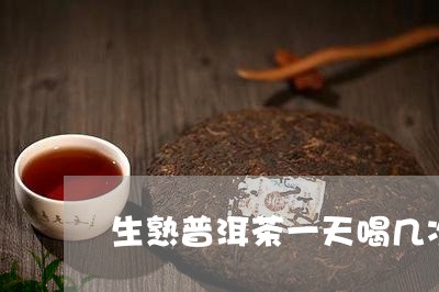 生熟普洱茶一天喝几次/2023092712737