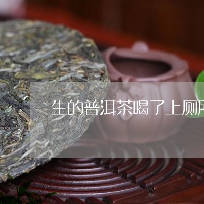 生的普洱茶喝了上厕所吗/2023112503959