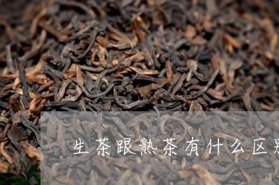 生茶跟熟茶有什么区别曼松茶的卖点/2023060427391