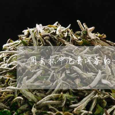 用套杯冲泡普洱茶的方法/2023102422514