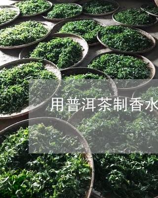 用普洱茶制香水的方法/2023070137079