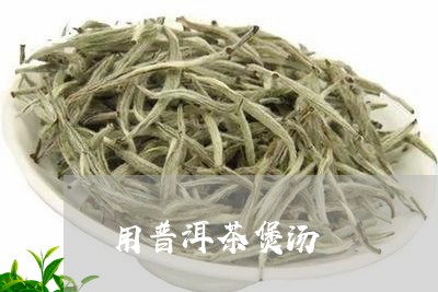 用普洱茶煲汤/2023042873025