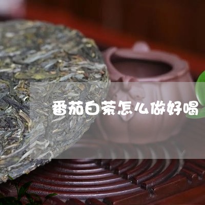 番茄白茶怎么做好喝/2023063077480