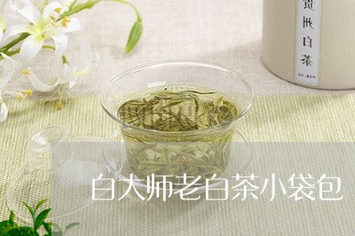 白大师老白茶小袋包/2023072152806