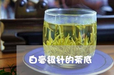 白毫银针的茶底/2023112481726