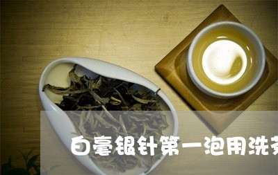 白毫银针第一泡用洗茶吗/2023092314046