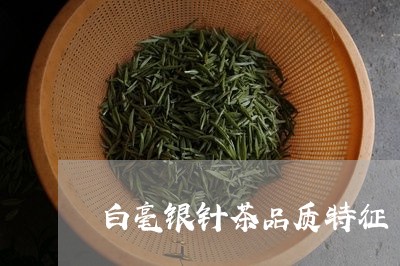 白毫银针茶品质特征/2023120462704