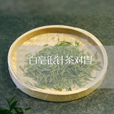 白毫银针茶对胃/2023112319571