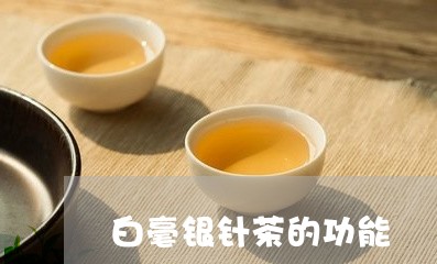 白毫银针茶的功能/2023090705059