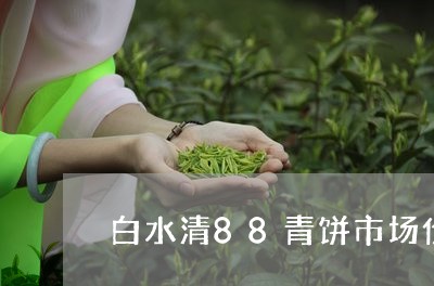 白水清88青饼市场价/2023071652036