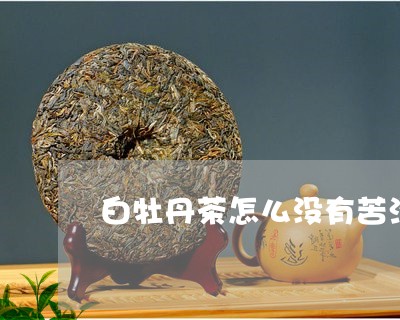 白牡丹茶怎么没有苦涩味/2023092304736