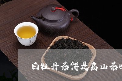 白牡丹茶饼是高山茶吗/2023120906938