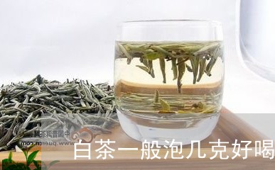 白茶一般泡几克好喝/2023082119392