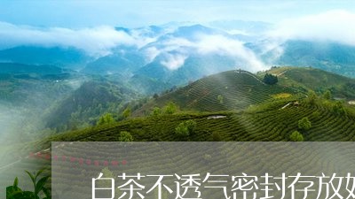 白茶不透气密封存放好吗/2023102877260