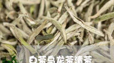 白茶乌龙茶清茶/2023060340682