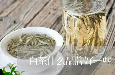 白茶什么品牌好一些/2023072184039