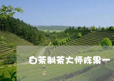 白茶制茶大师陈果一/2023072184936