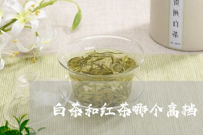 白茶和红茶哪个高档/2023072343615