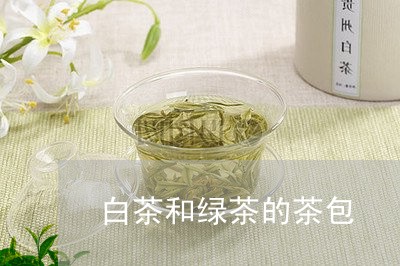 白茶和绿茶的茶包/2023062949605