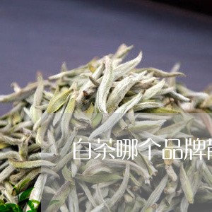 白茶哪个品牌散茶好些/2023100532159