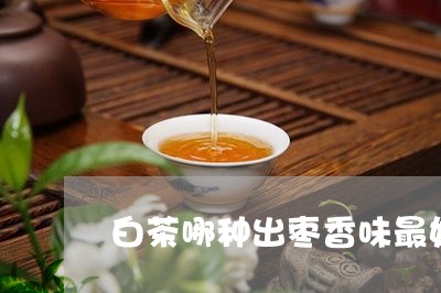 白茶哪种出枣香味最好呢/2023073149273