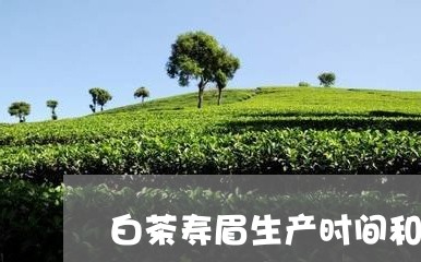 白茶寿眉生产时间和产地/2023092449583