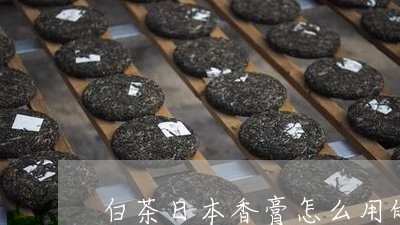 白茶日本香膏怎么用的/2023100625180