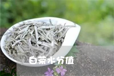 白茶水分值/2023051067149