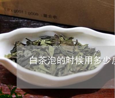 白茶泡的时候用多少度/2023100651615