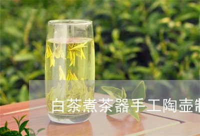 白茶煮茶器手工陶壶制作/2023073144927