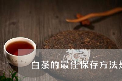 白茶的最佳保存方法是哪种/2023110781703