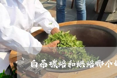 白茶碳焙和烘焙哪个好一点/2023110869381