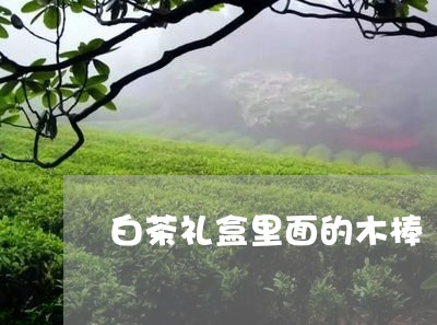 白茶礼盒里面的木棒/2023072349491