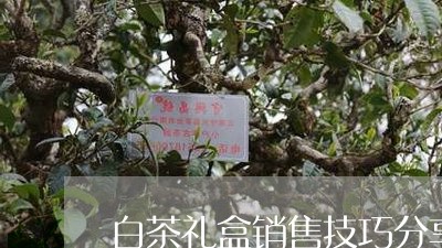 白茶礼盒销售技巧分享会/2023103123036