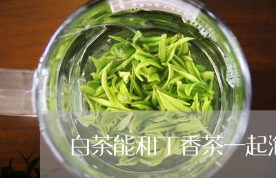 白茶能和丁香茶一起泡/2023100771616