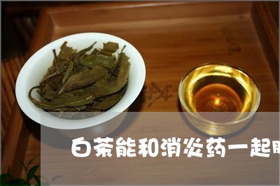 白茶能和消炎药一起服用吗/2023110767379