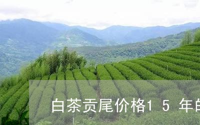 白茶贡尾价格15年的/2023092763937