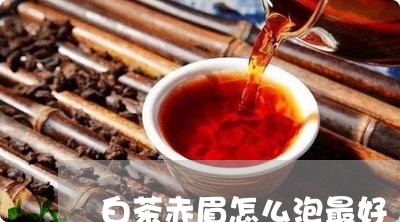 白茶赤眉怎么泡最好/2023111584148