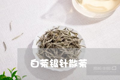 白茶银针散茶/2023052185947